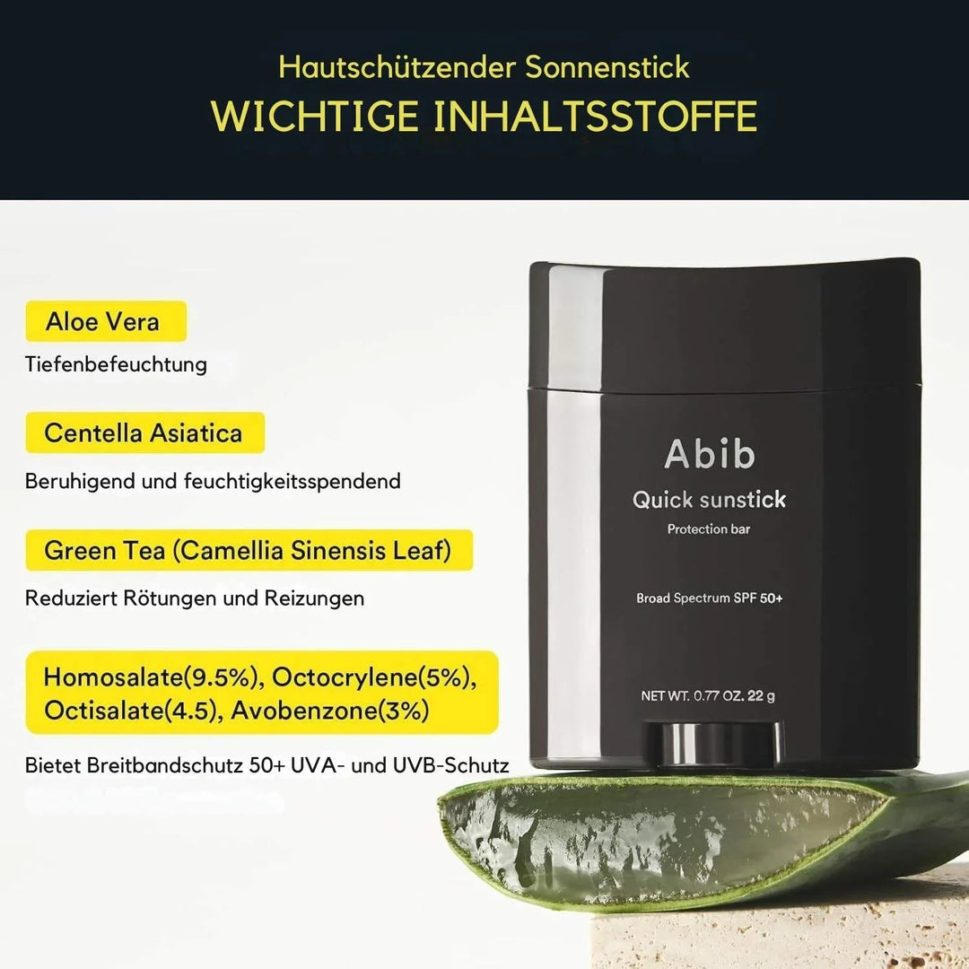Abib Quick Sunstick Protection Bar LSF 50 PA++++ 22g Sonnenschutzstift
