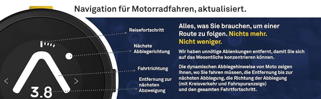 Beeline Moto Navigationssystem Silber