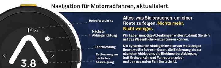 Beeline Moto Navigationssystem Silber