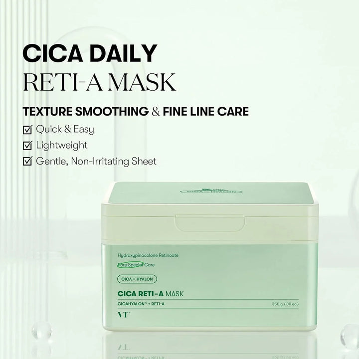 VT Cosmetics CICA Reti-A Mask 7 Days - DaniChou-Store