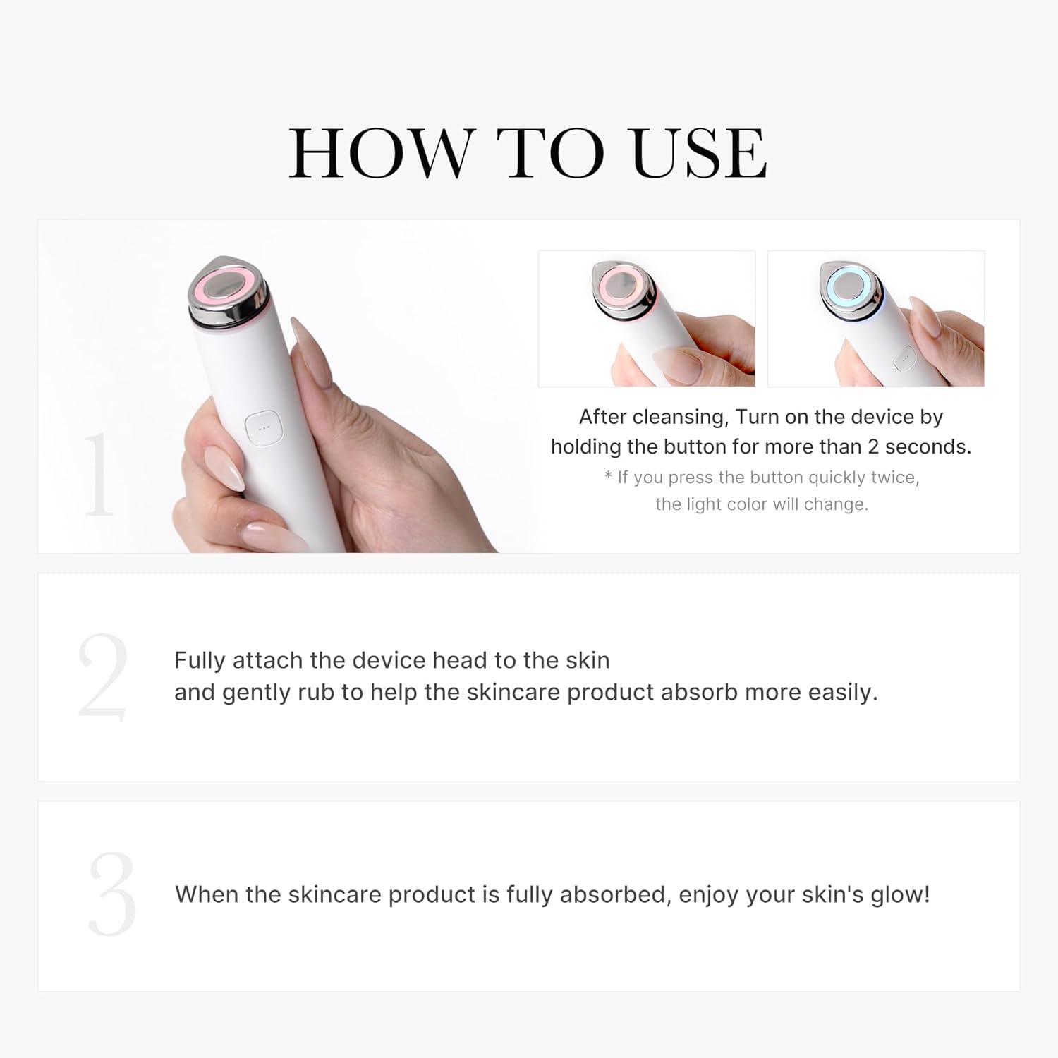 Medicube Mini Booster Pro Weiß - DaniChou-Store