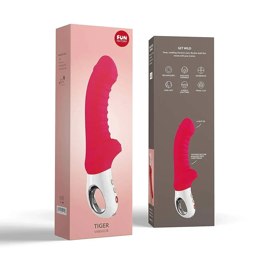 Fun Factory Tiger G-Spot Vibrator India Red