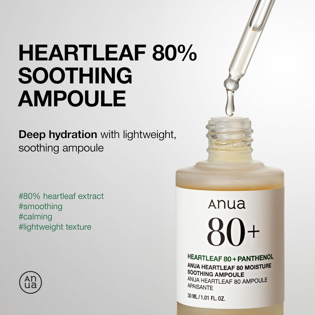 Anua Heartleaf 80 % Moisture Soothing Ampoule 30 ml