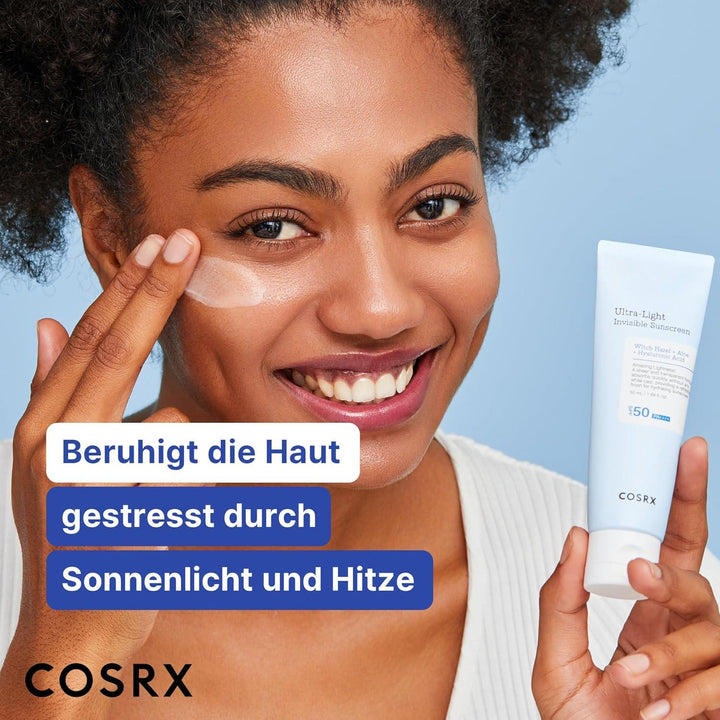 COSRX Ultra-Light Invisible Sunscreen SPF50 - 50 ml - DaniChou-Store