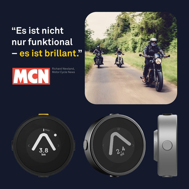 Beeline Moto Navigationssystem Silber
