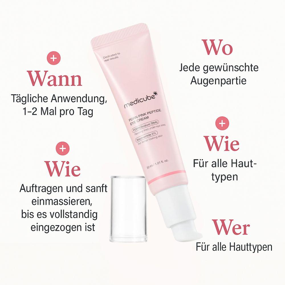 Medicube PDRN Pink Peptide Eye Serum 30ml - DaniChou-Store