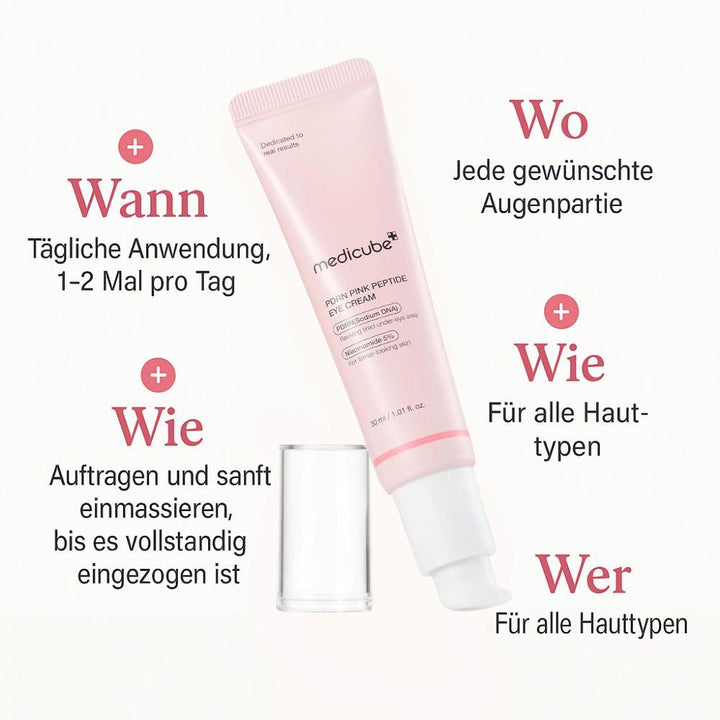 Medicube PDRN Pink Peptide Eye Serum 30ml - DaniChou-Store