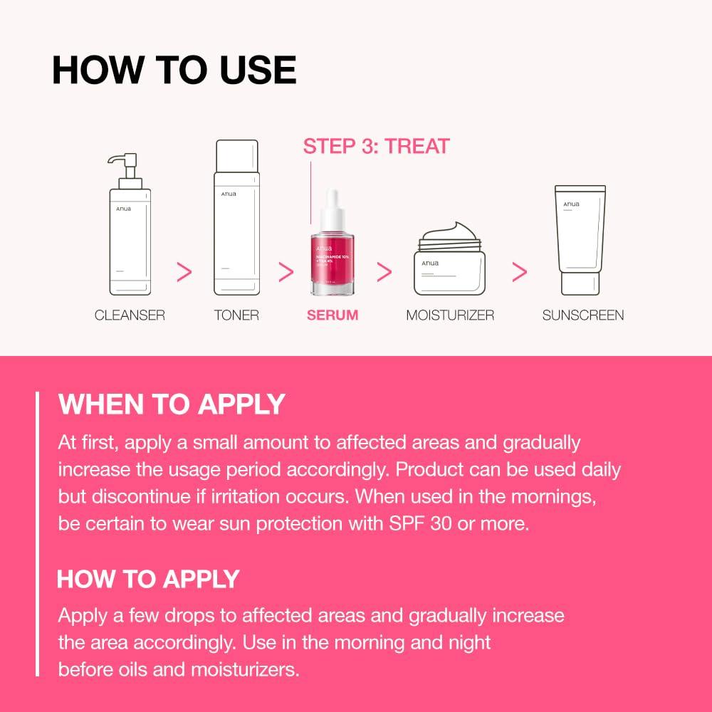 Anua Niacinamide 10 % + TXA 4 % 30ml Serum - DaniChou-Store