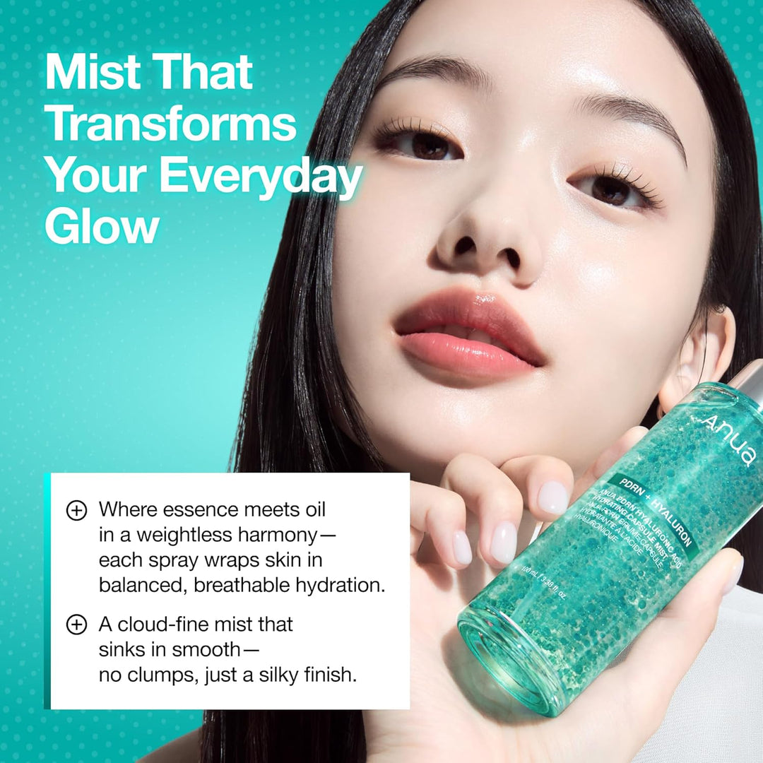 Anua PDRN Hyaluronic Acid Hydrating Capsule Mist Spray 100 ml