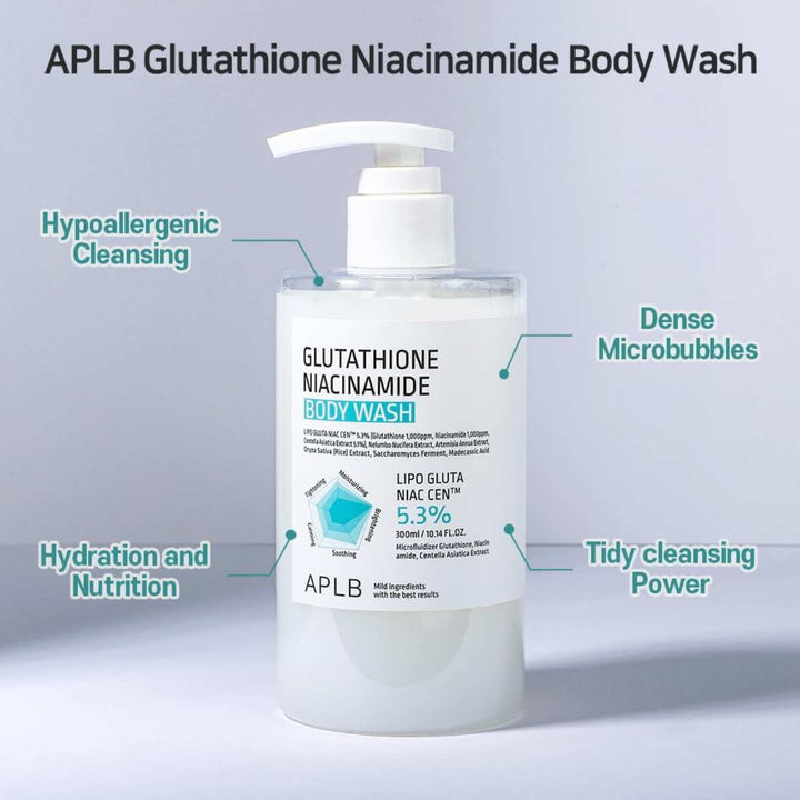 APLB Glutathione Niacinamide Body Wash 300 ml