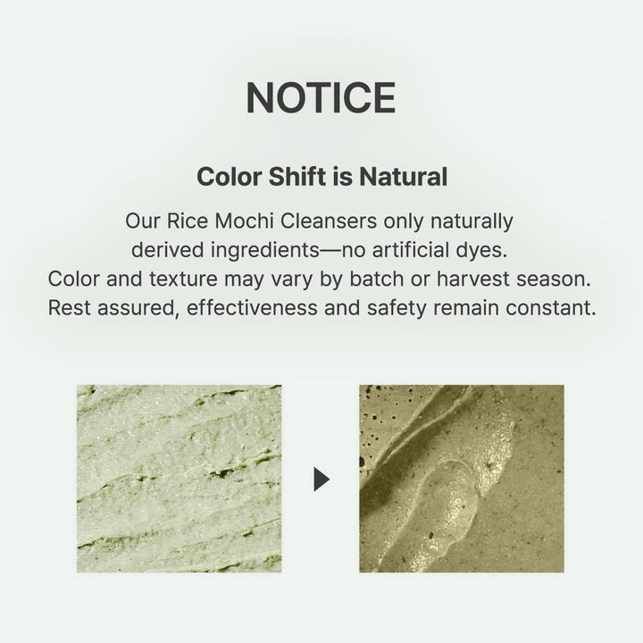 Arencia Fresh Green Rice Mochi Cleanser 120 g