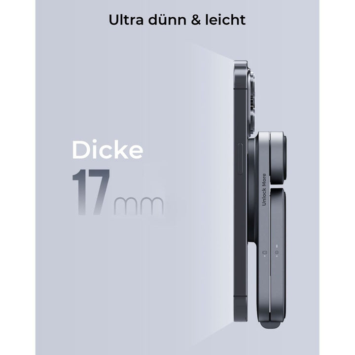 Aukey MagFusion Z 3-in-1 Foldable MagSafe Charging Stand