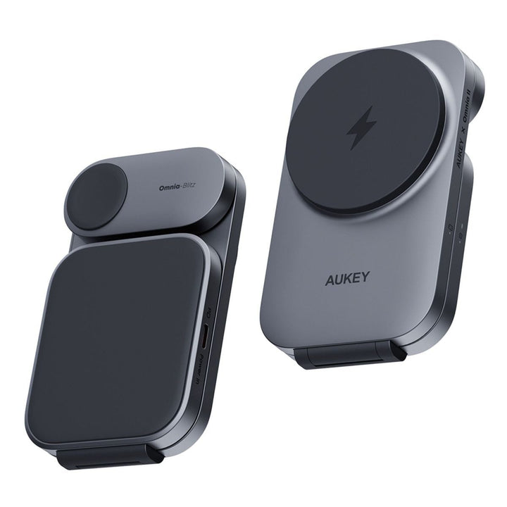 Aukey MagFusion Z 3-in-1 Foldable MagSafe Charging Stand