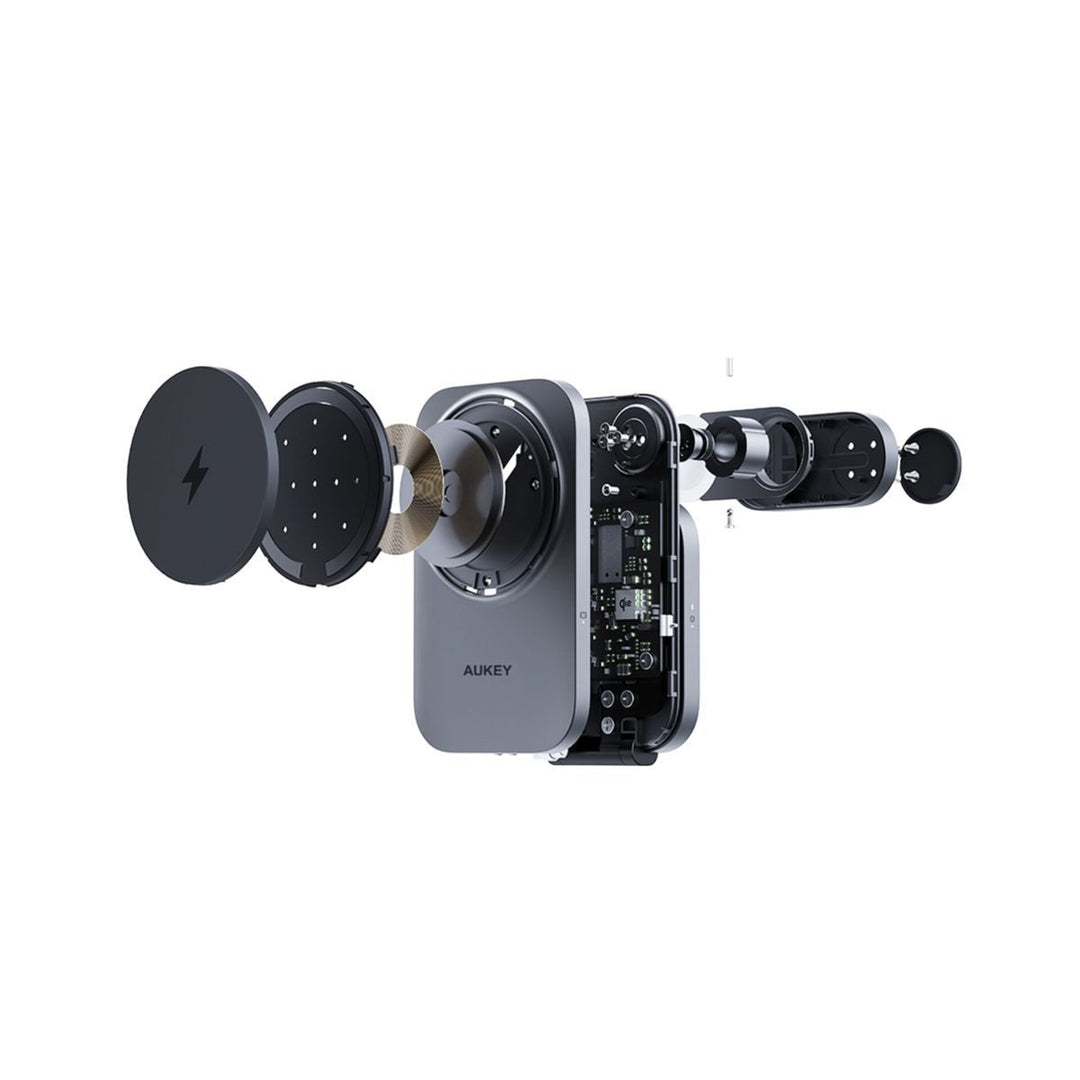 Aukey MagFusion Z 3-in-1 Foldable MagSafe Charging Stand