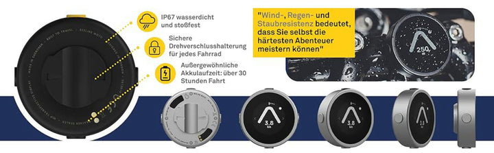 Beeline Moto Navigationssystem Silber