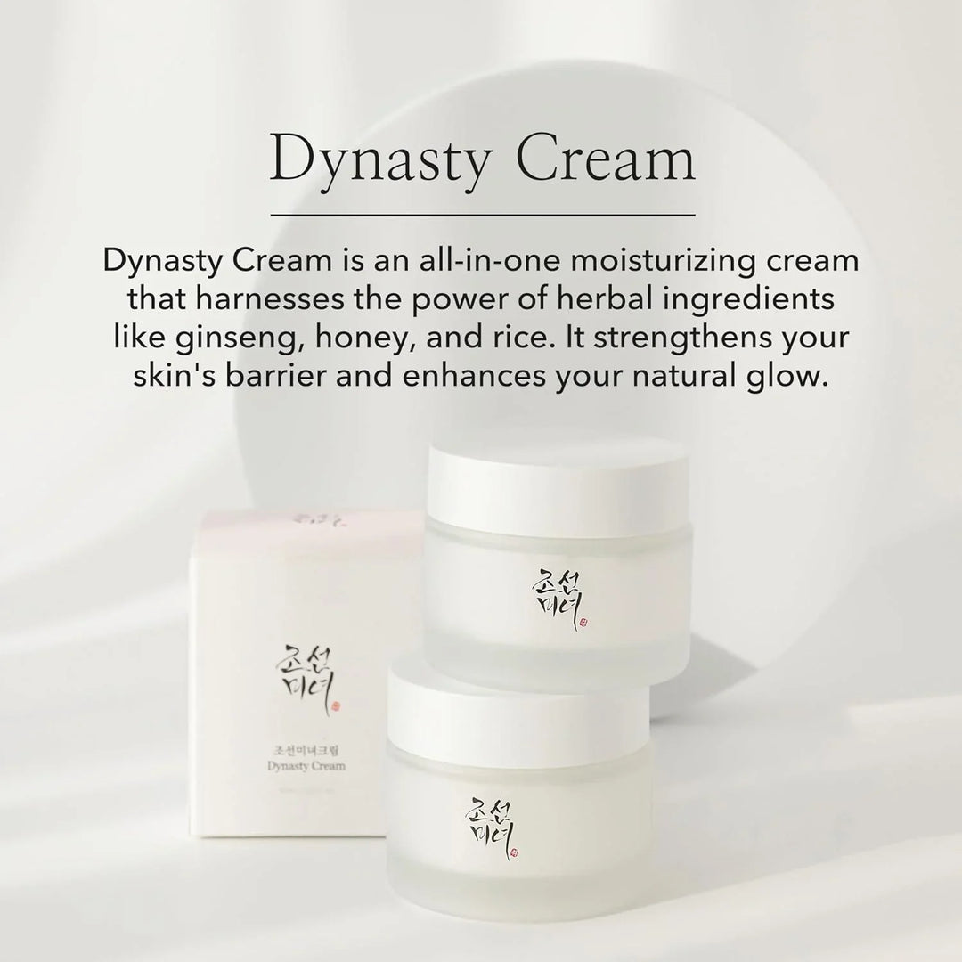 Beauty of Joseon Dynasty Cream - Luxuriöse Feuchtigkeitspflege mit Ginseng und Reiskleiewasser, 50ml - DaniChou-Store