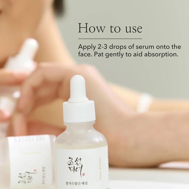Beauty of Joseon Glow Deep Serum: Reis + Alpha-Arbutin, 30 ml – Hautaufhellend &amp; Feuchtigkeitsspendend - DaniChou-Store