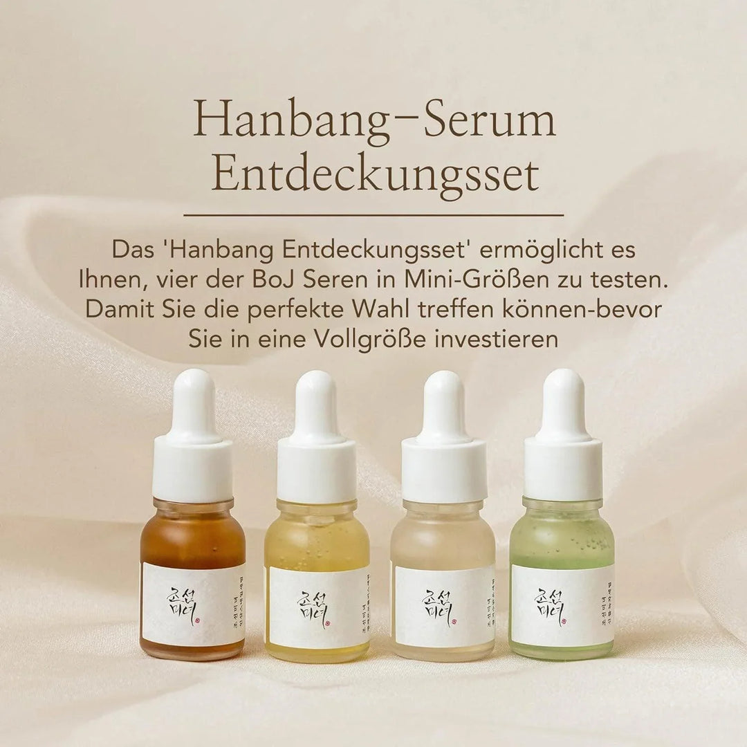 Beauty of Joseon Hanbang Serum Discovery Kit - Mini-Serum Set für alle Hauttypen (4x10ml) - DaniChou-Store
