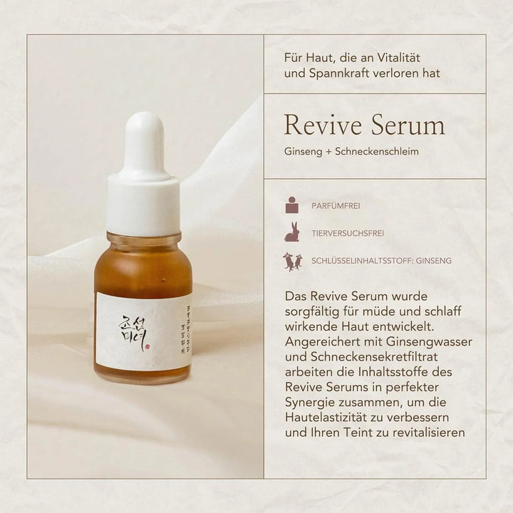 Beauty of Joseon Hanbang Serum Discovery Kit - Mini-Serum Set für alle Hauttypen (4x10ml) - DaniChou-Store