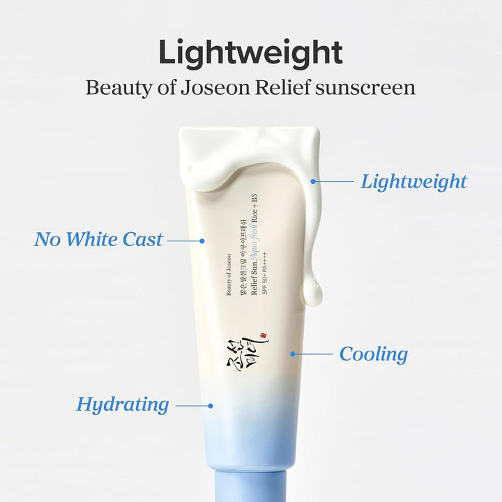 Beauty of Joseon Relief Sun Aqua-Fresh Rice + B5 (SPF50+ PA++++)