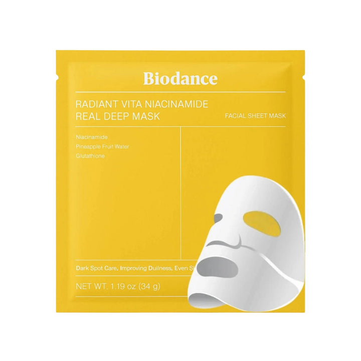 Biodance Radiant Vita Niacinamide Real Deep Mask 1pc.
