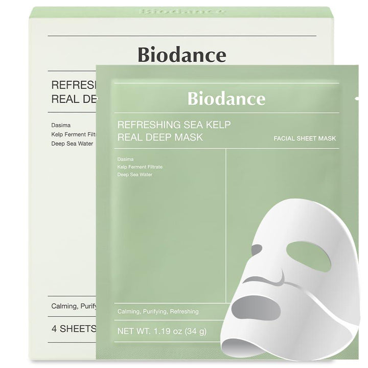 Biodance Refreshing Sea Kelp Real Deep Mask 34g x 4St. - DaniChou-Store