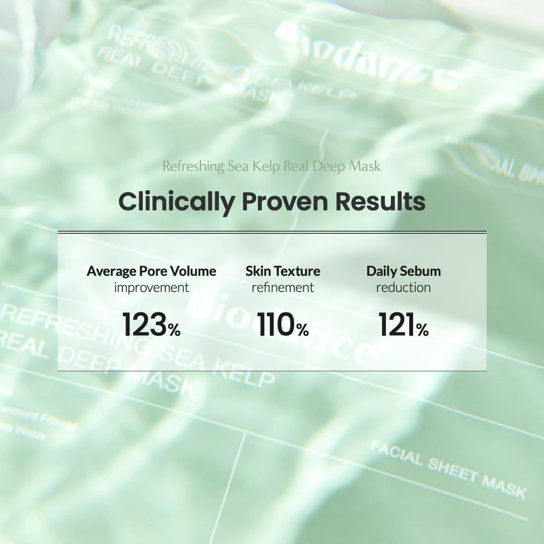 Biodance Refreshing Sea Kelp Real Deep Mask 34g x 4St. - DaniChou-Store