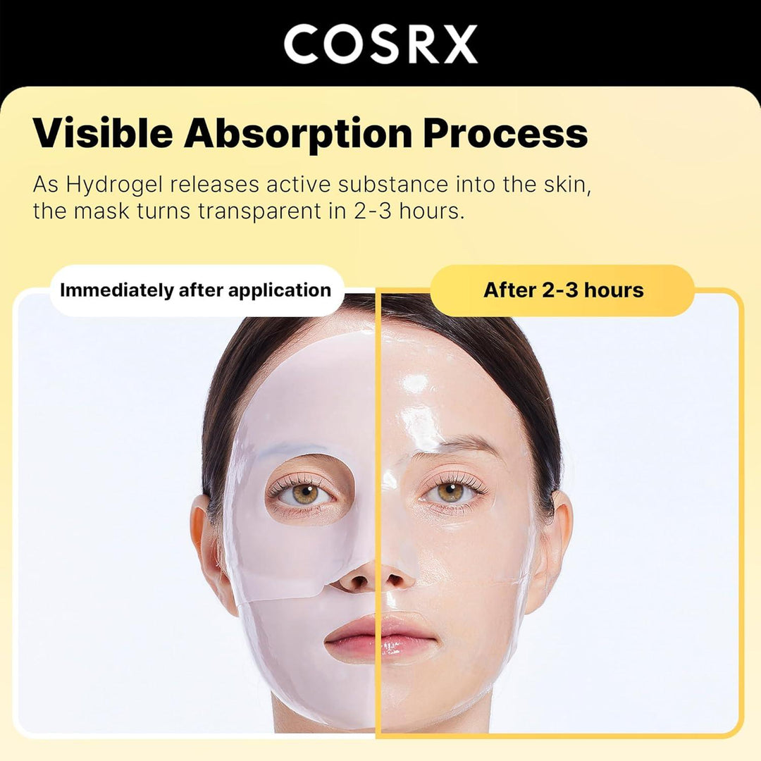 COSRX Advanced Snail Mucin Glass Glow Hydrogel Mask 3St. - Gesichtsmaske - DaniChou-Store