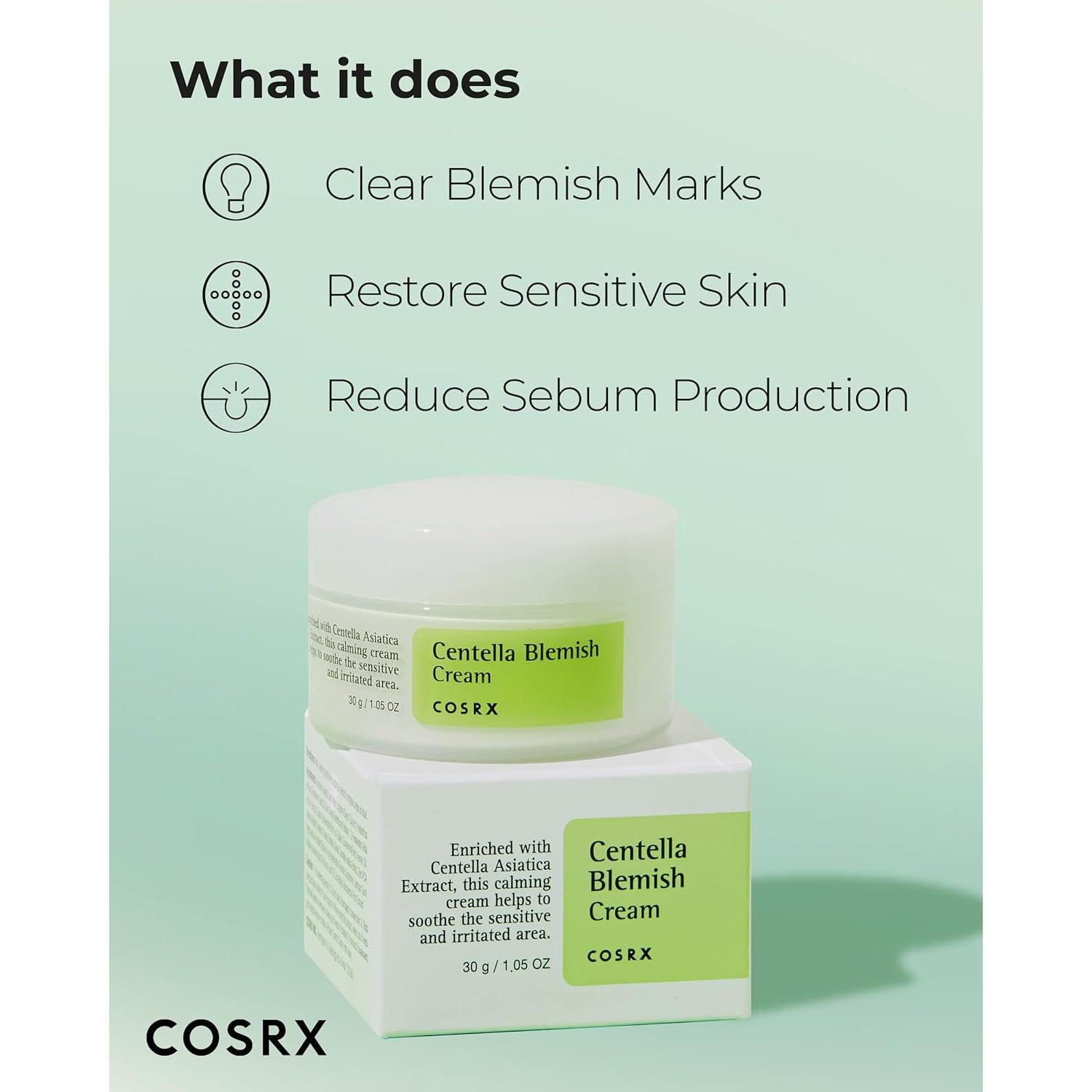 COSRX Centella Blemish Cream 30ml - DaniChou-Store