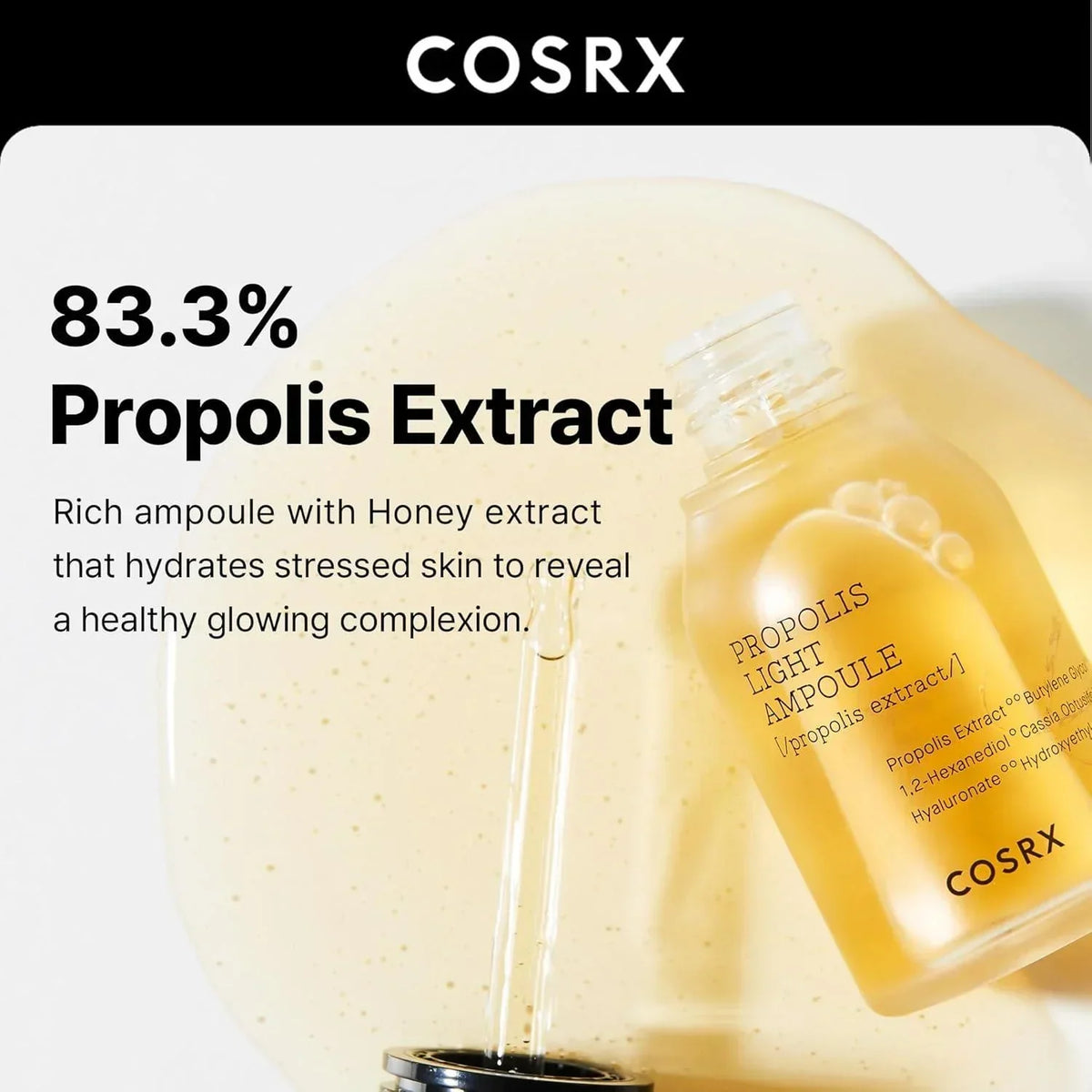 COSRX Full Fit Propolis Light Ampoule - Glow Serum - DaniChou-Store