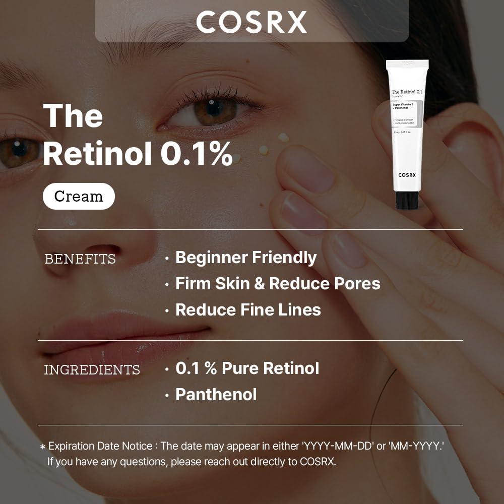 COSRX The Retinol 0.1 Cream 20ml - DaniChou-Store
