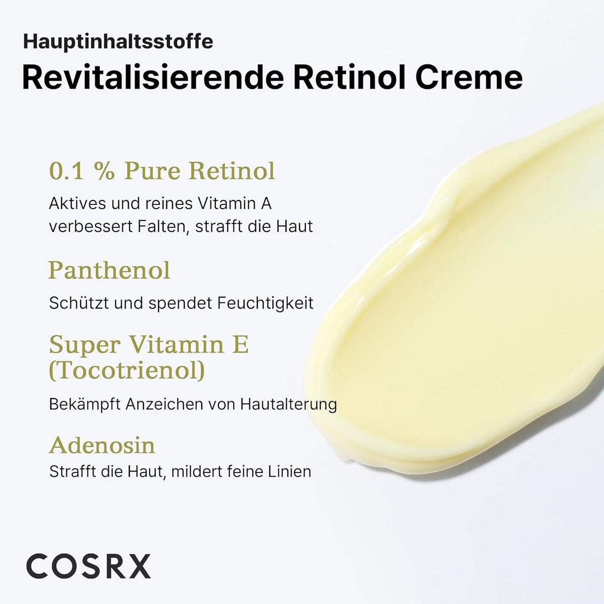 COSRX The Retinol 0.1 Cream 20ml - DaniChou-Store