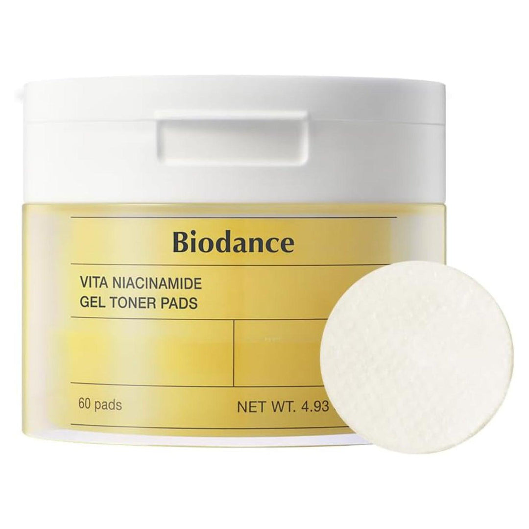 Biodance Vita Niacinamide Gel Toner Pads (60ea) - DaniChou-Store