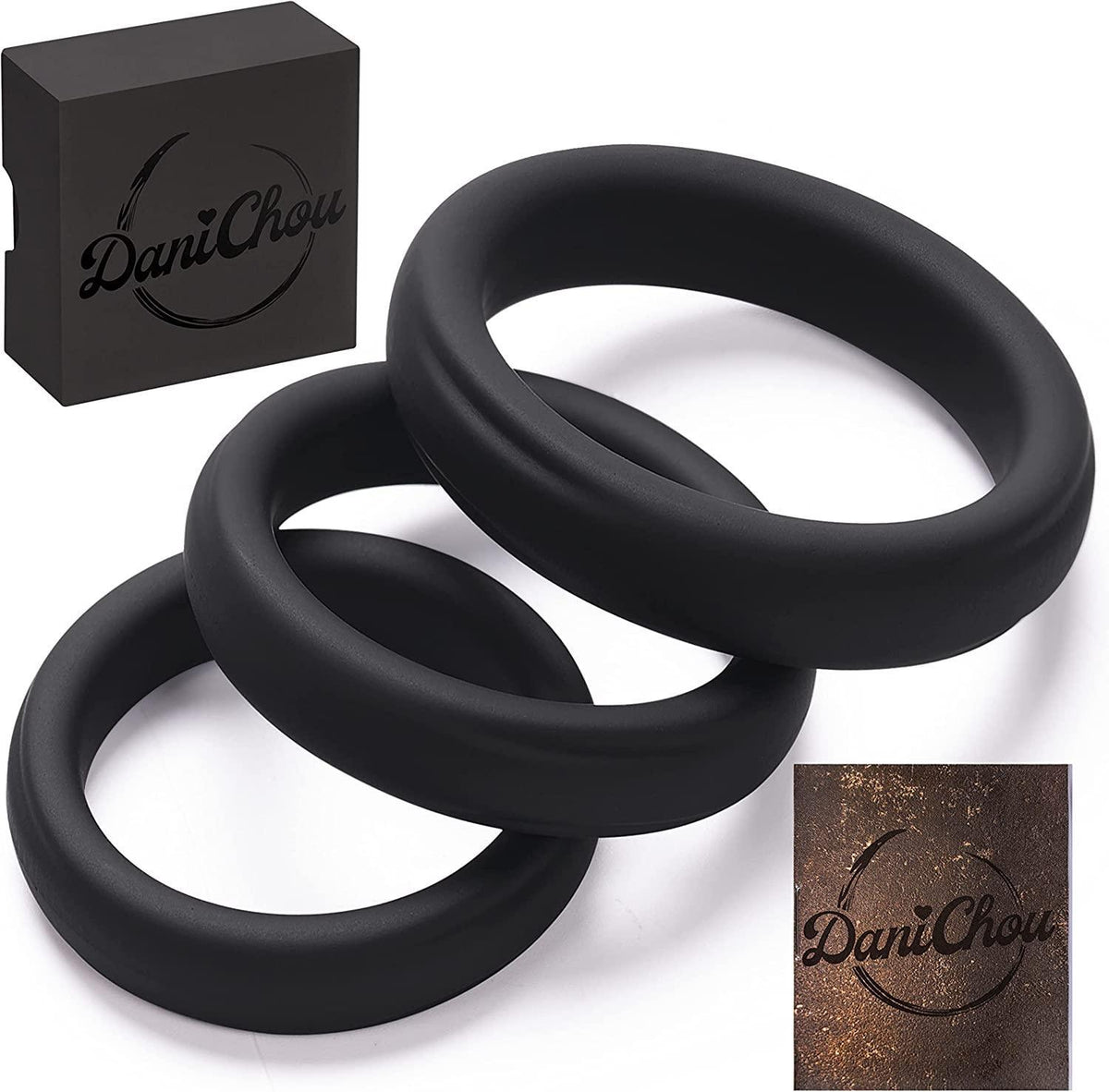 DaniChou Penisringe 3X - Silikon Penisring Set online kaufen DaniChou Penisringe 3X - Silikon Penisring Set online kaufen
