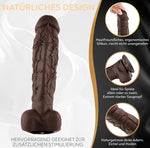 Silikon XXL BBC Dildo mit Saugnapf, Ø 6 cm, Länge 21 cm / 27 cm - DaniChou-Store