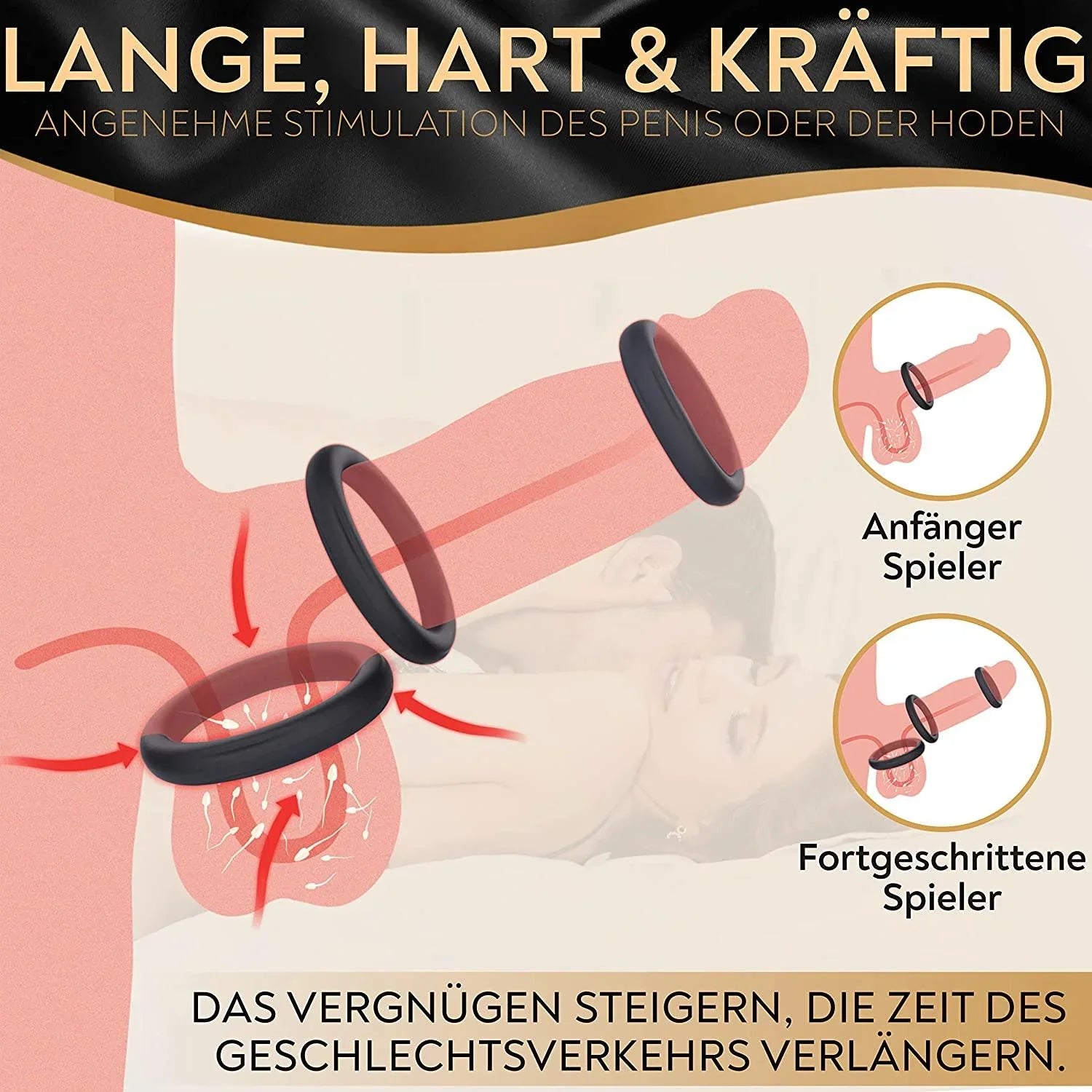 DaniChou Penisringe 3X - Silikon Penisring Set online kaufen DaniChou Penisringe 3X - Silikon Penisring Set online kaufen