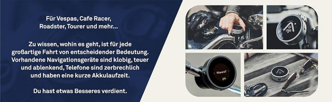 Beeline Moto Navigationssystem Silber