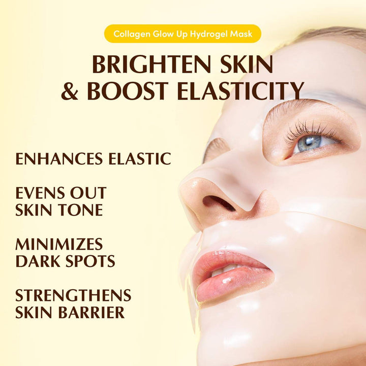 EQQUALBERRY Collagen Glow Up Maske 4x30g