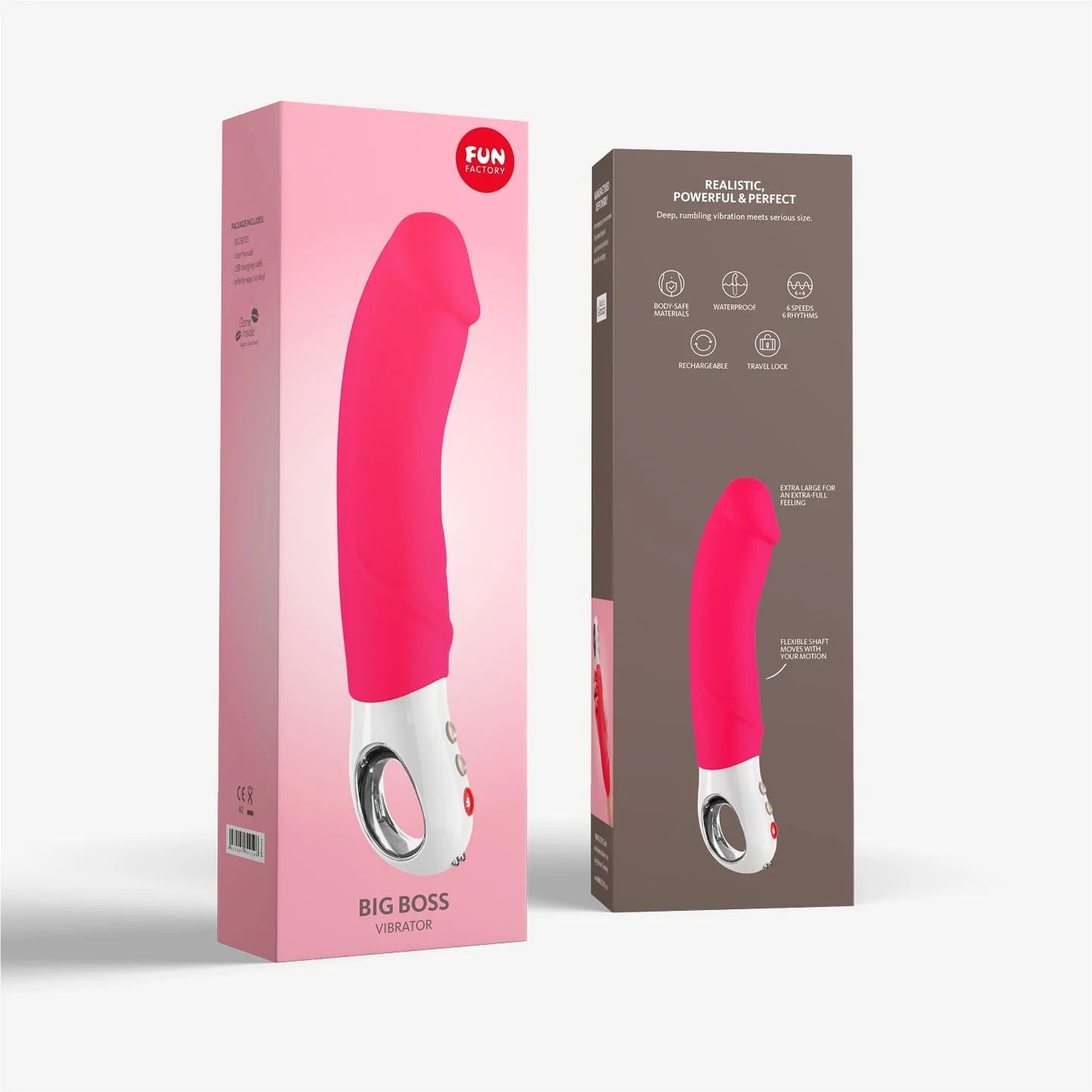 Fun Factory BIG BOSS XL Vibrator Pink