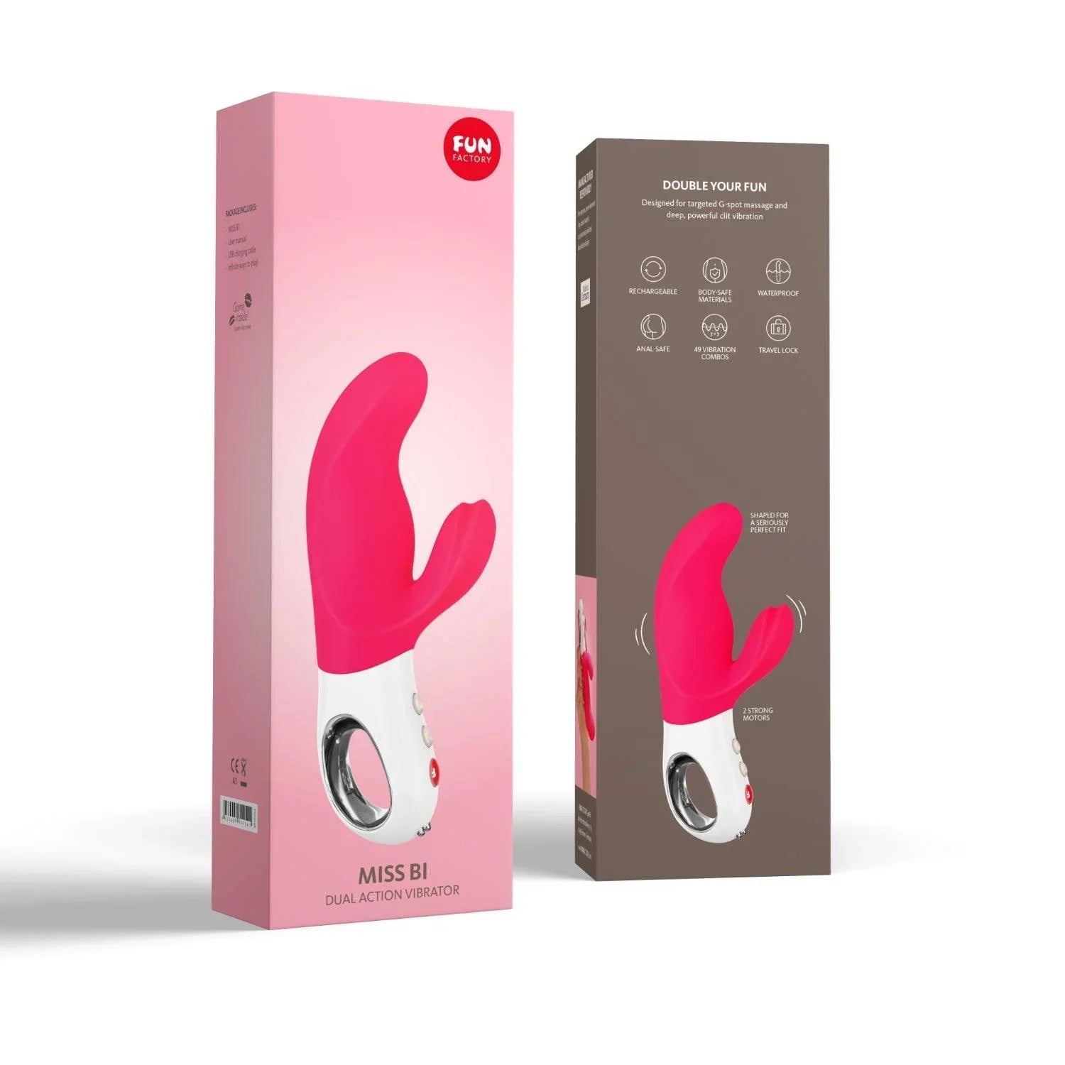 Fun Factory MISS BI Rabbit Vibrator – Pink
