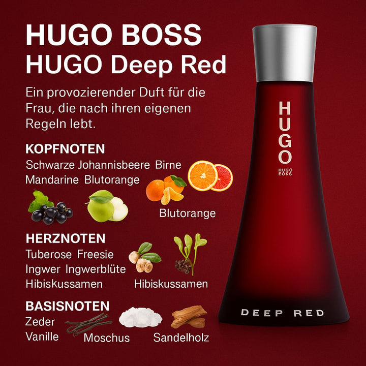 Hugo Deep Red Eau de Parfum 50 ml