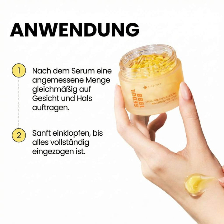 K-SECRET Seoul 1988 Capsule Cream Niacinamide 5% + Yuja 50 ml