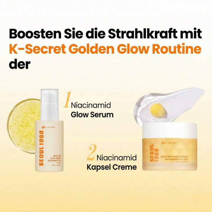 K-SECRET Seoul 1988 Capsule Cream Niacinamide 5% + Yuja 50 ml