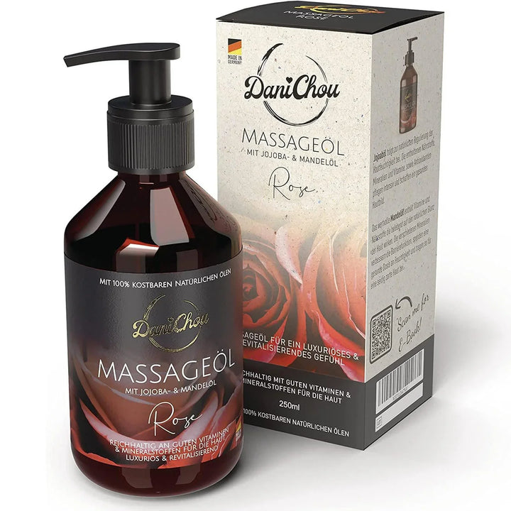 DaniChou Rose Massage Oil 250 ml