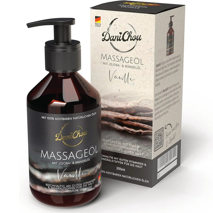DaniChou Vanilla Massage Oil 250 ml