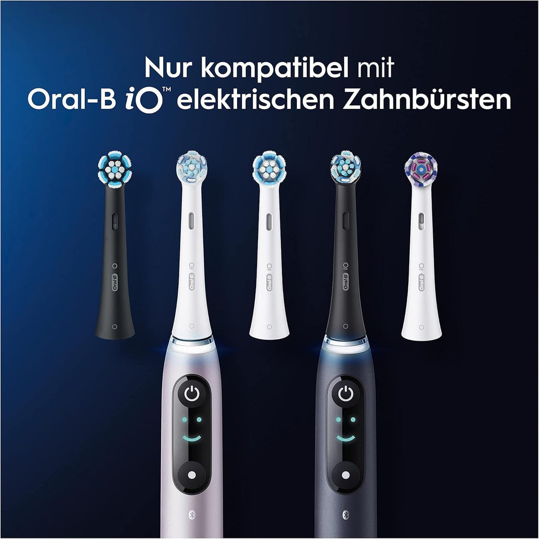Oral-B iO Black Ultimative Reinigung Aufsteckbürsten, 6 Stück
