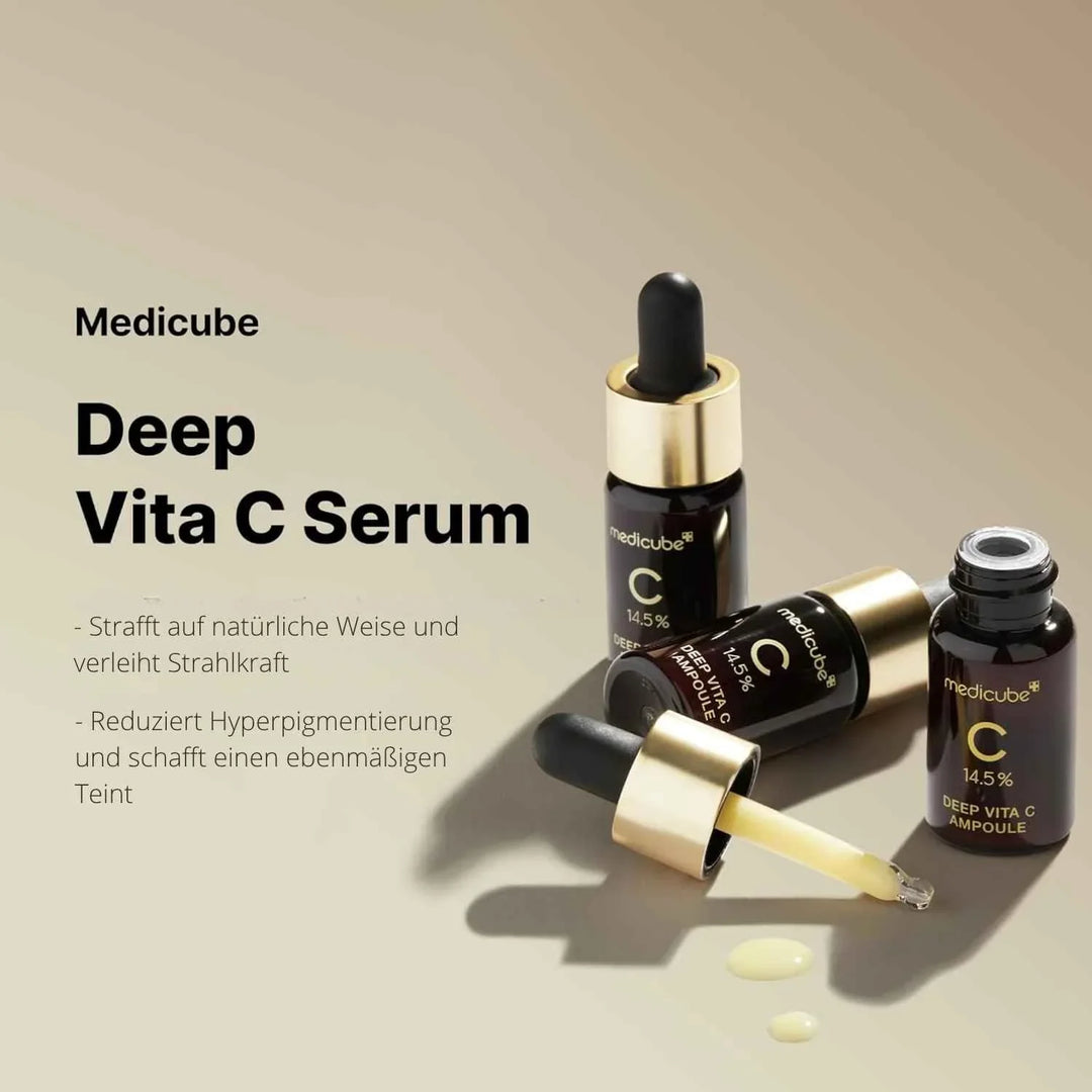 Medicube Deep Vita C Ampoule 2.0 Serum Set - 3x 10 g