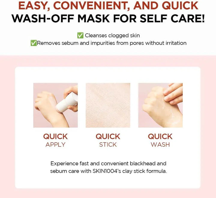 SKIN1004 Madagascar Centella Poremizing Quick Clay Stick Mask 27g - DaniChou-Store