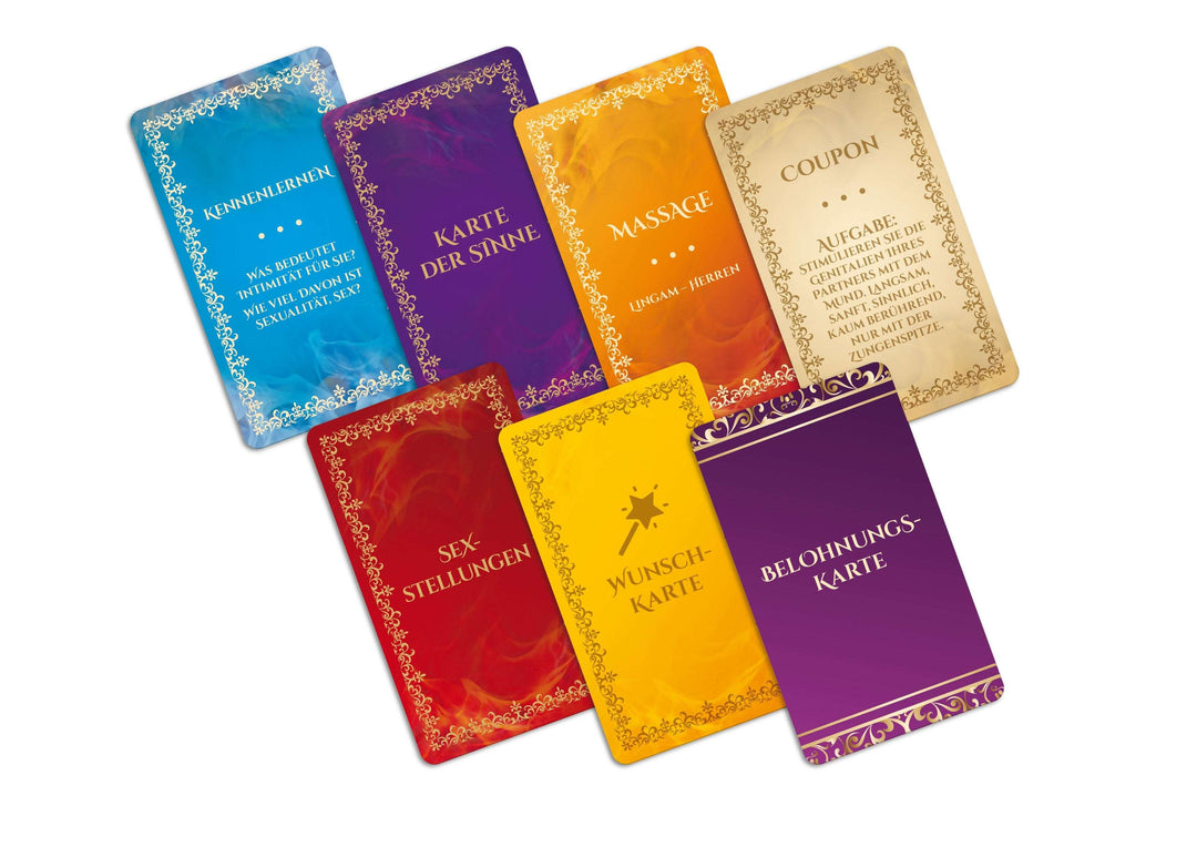 Spiel der Sinne - Erotisches Brettspiel für Paare