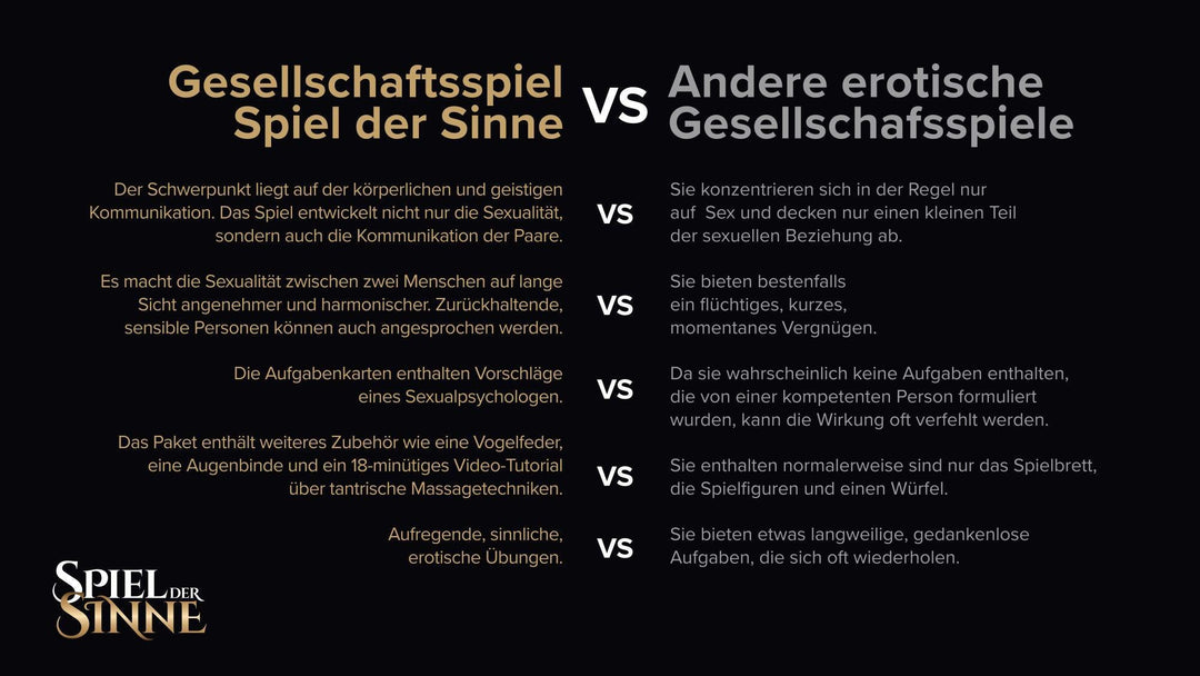 Spiel der Sinne - Erotisches Brettspiel für Paare - DaniChou-Store